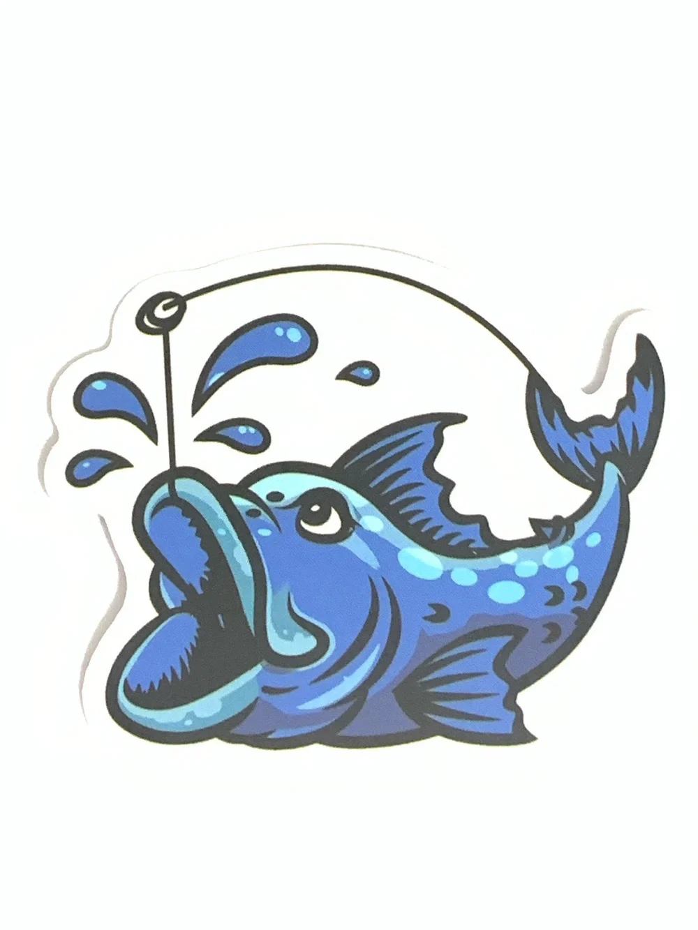 Blue Fish Sticker - Aquatic Vinyl Decal